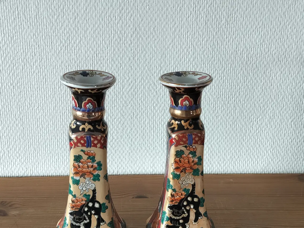 Billede 1 - To Super Dekorative Lysestager