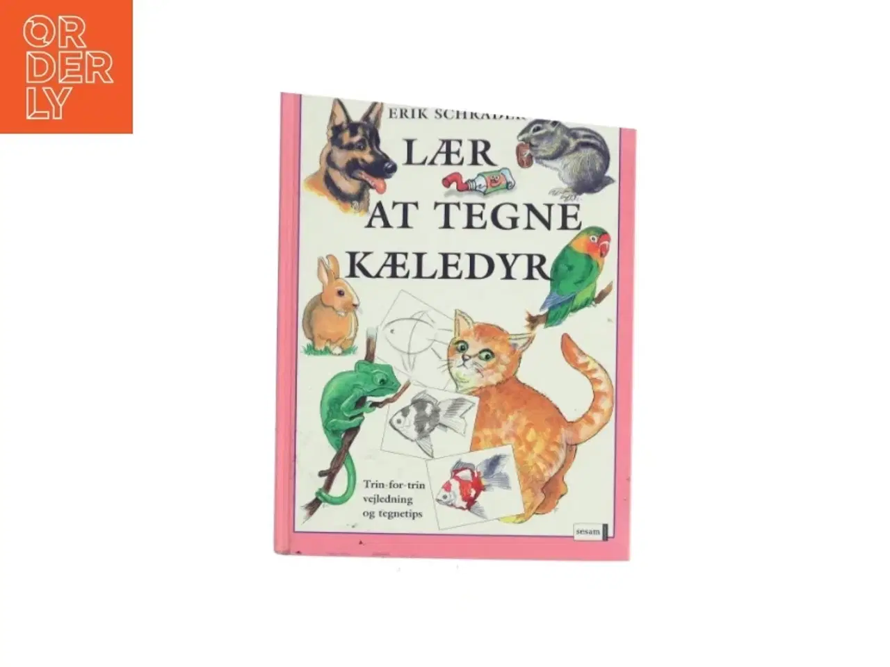Billede 1 - Lær at tegne kæledyr af Erik Schrader (Bog)