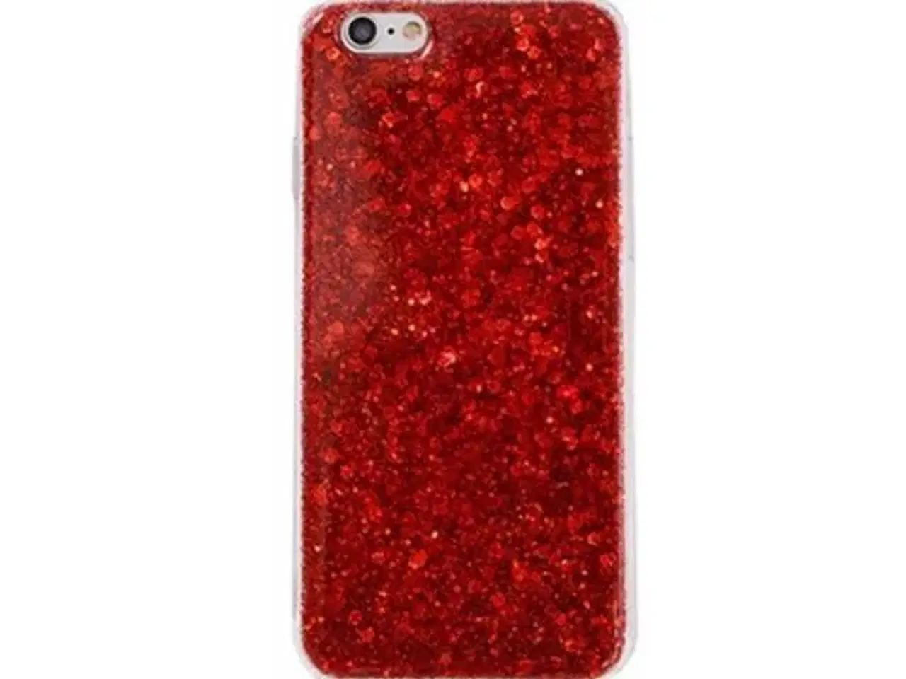 Billede 5 - Rød glimmer cover iPhone 5 SE 6 6s 7 8 P