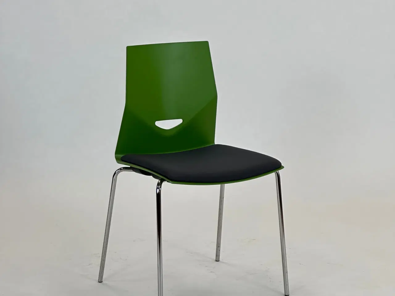 Billede 1 - Four Design 4-Cast Four Stol – Grøn med Krom Stel
