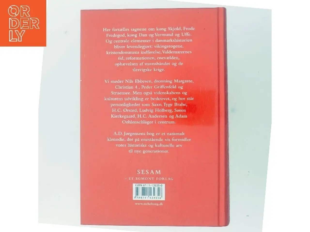 Billede 3 - 40 fortællinger af fædrelandets historie af A. D. Jørgensen (f. 1840) (Bog)