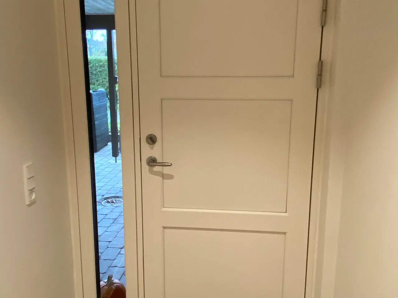 Billede 2 - Træ / alu dør, facadedør