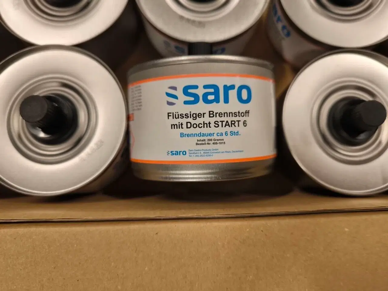 Billede 1 - 24 stk. brændpasta SARO