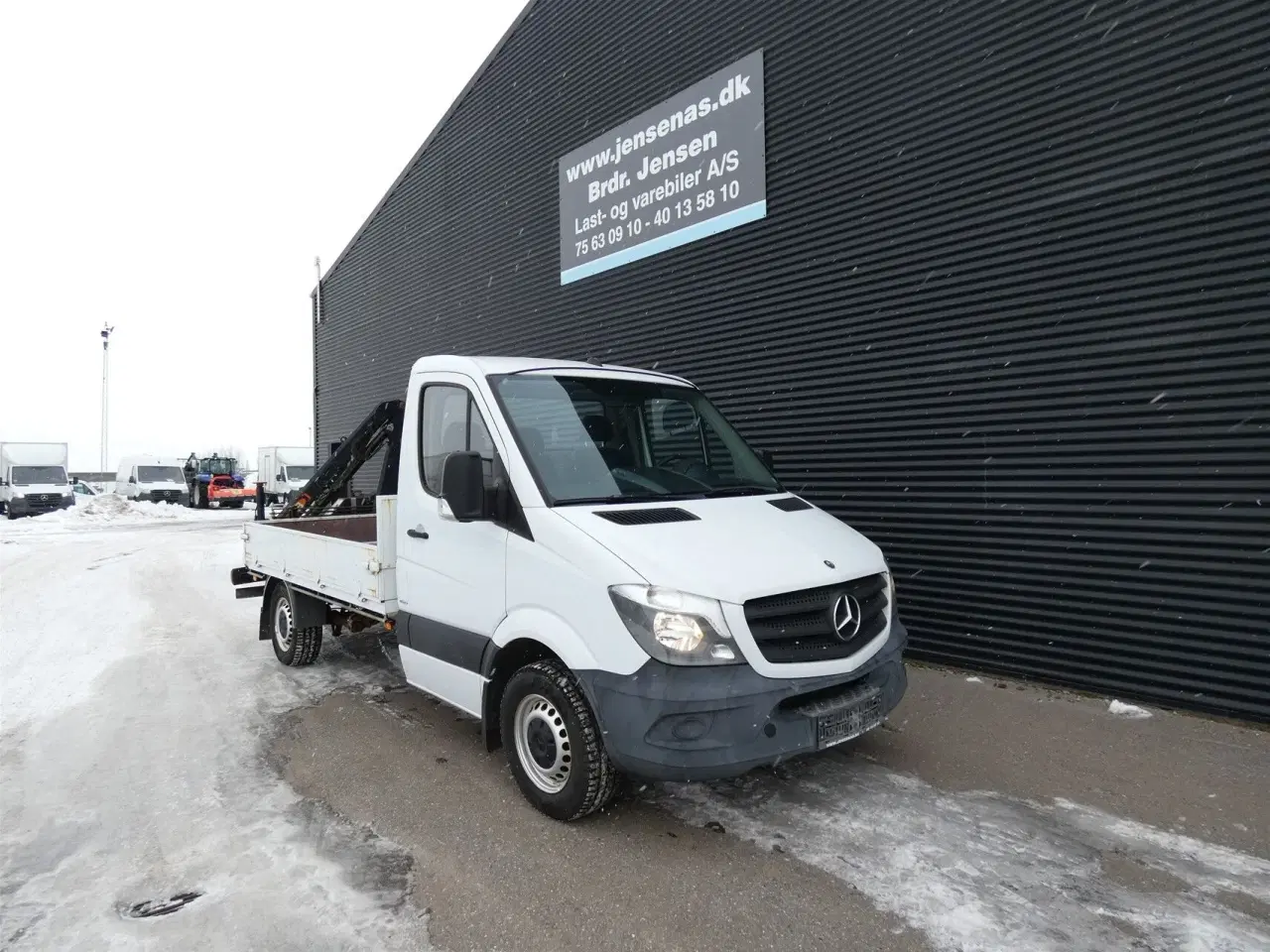 Billede 2 - Mercedes-Benz Sprinter 316 2,1 CDI KRANBIL 163HK Ladv./Chas. Man.