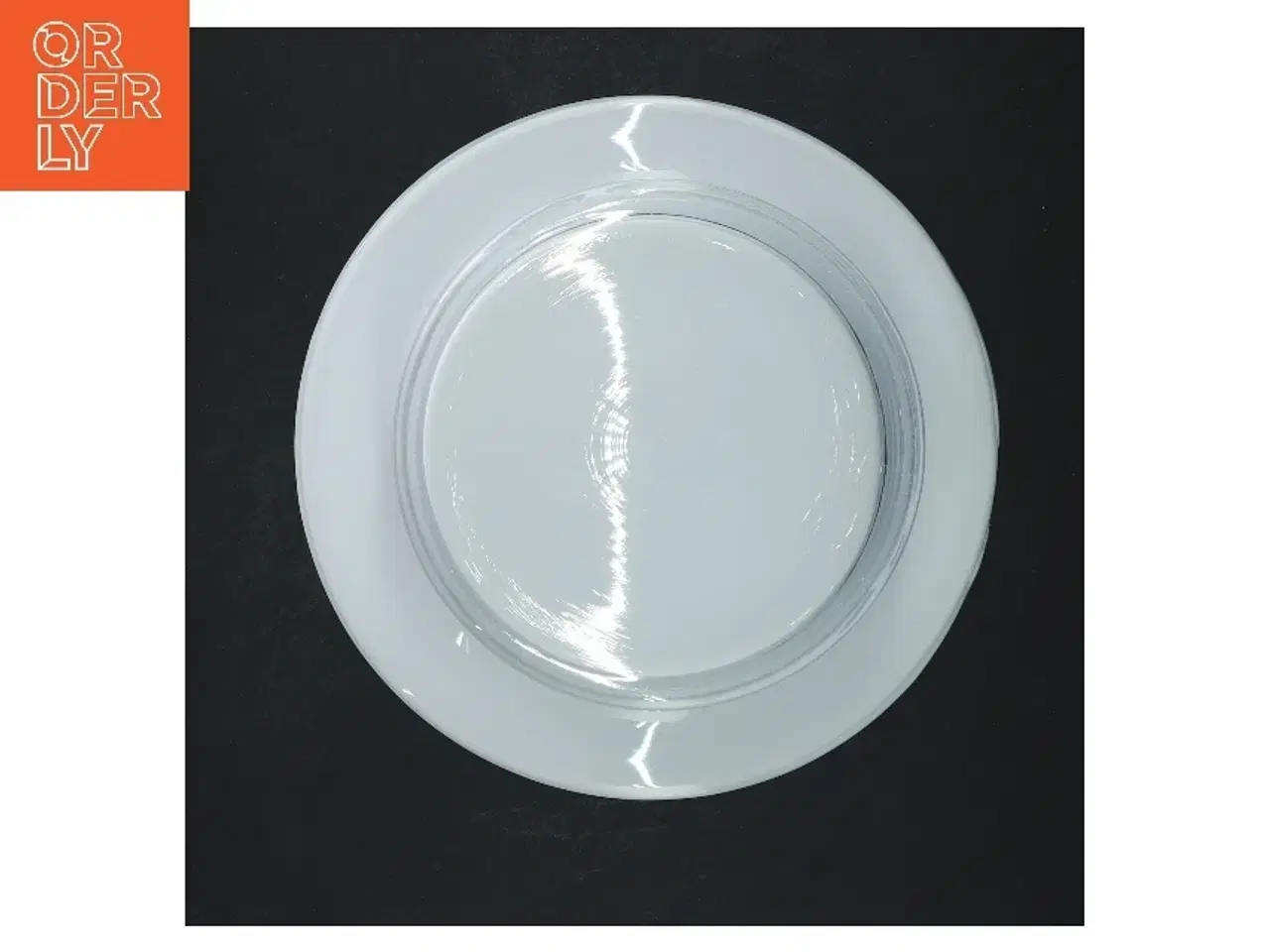 Billede 2 - Hvidt askebæger fra holmegård (str. Ø 18,5 cm)