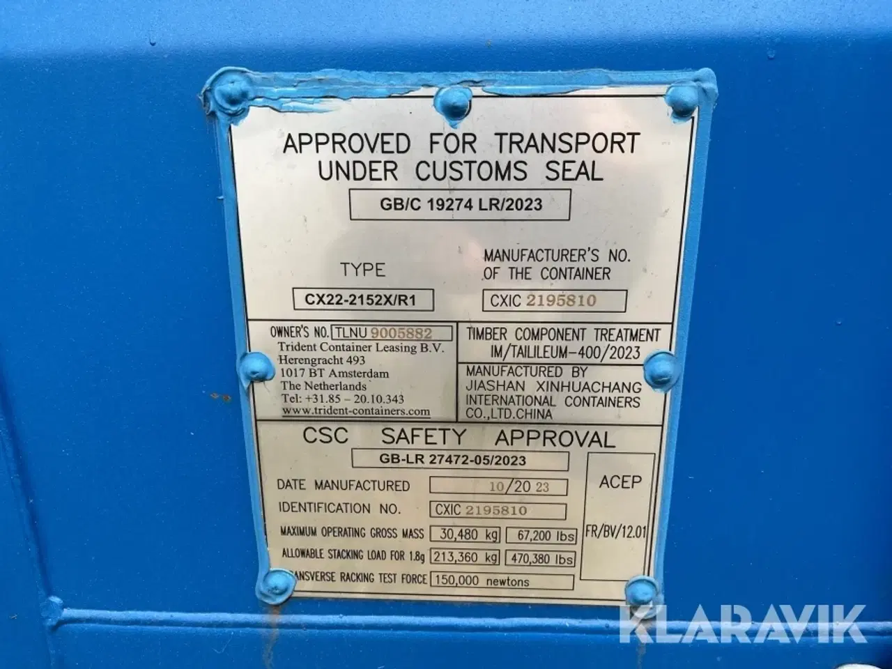 Billede 5 - Container TLNU 900588-2
