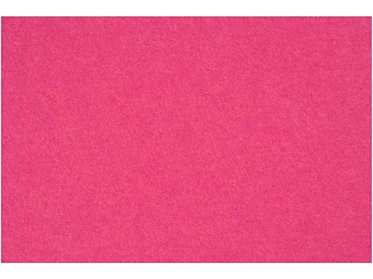 Billede 1 - Hobbyfilt, ark 42x60 cm, tykkelse 3 mm, pink, 1 ark