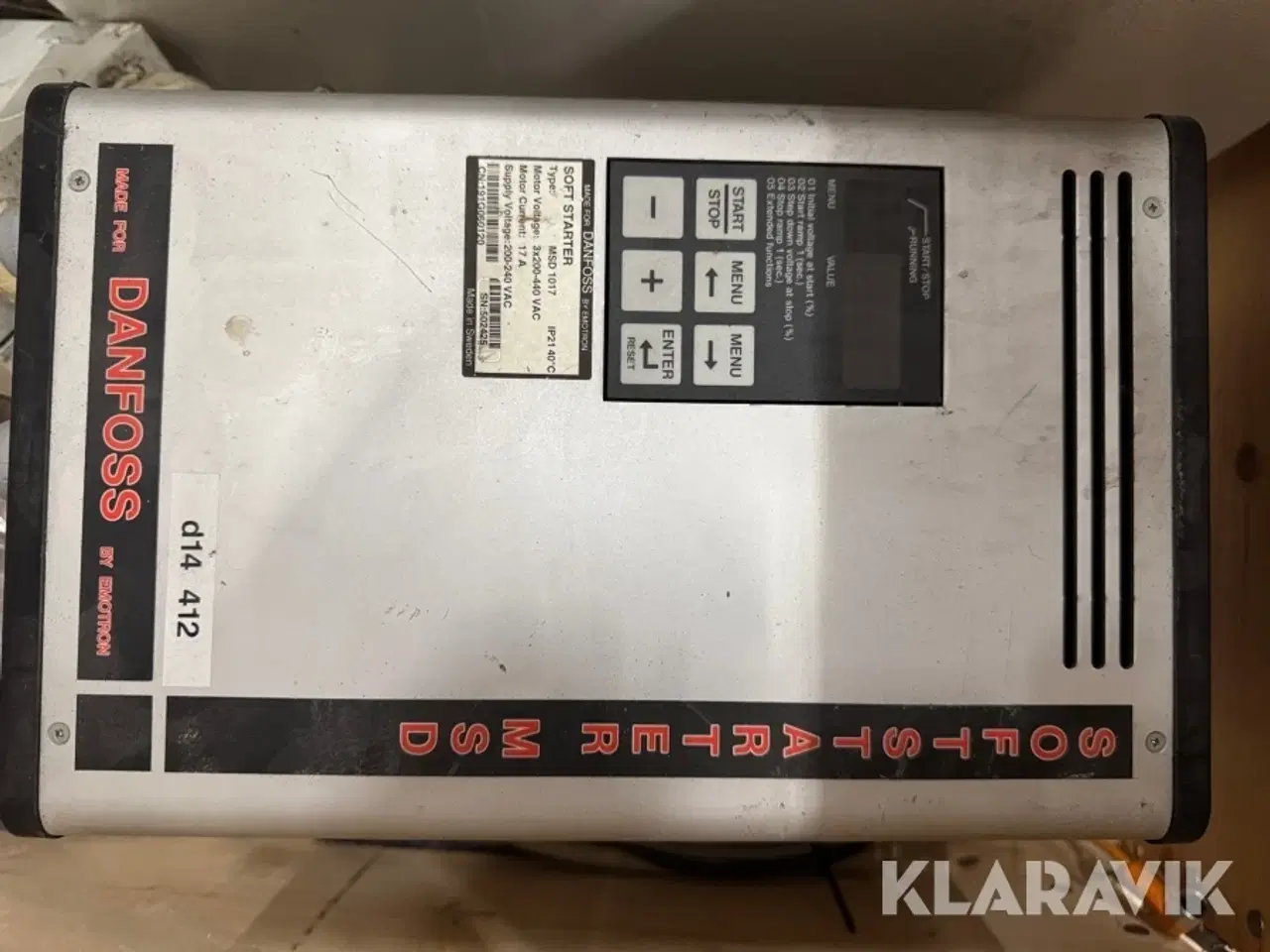 Billede 2 - LOT Softstarter og styreskab