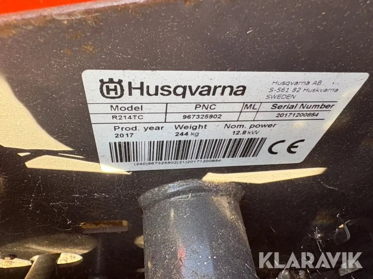 Billede 5 - Plæneklipper Husqvarna R214TC