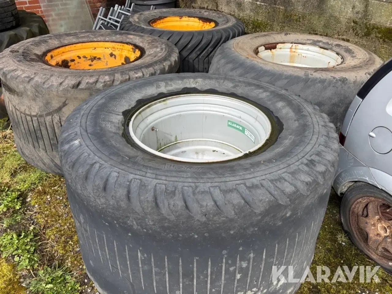 Billede 1 - Gyllevognsdæk 850/50-30.5 - 4 styks