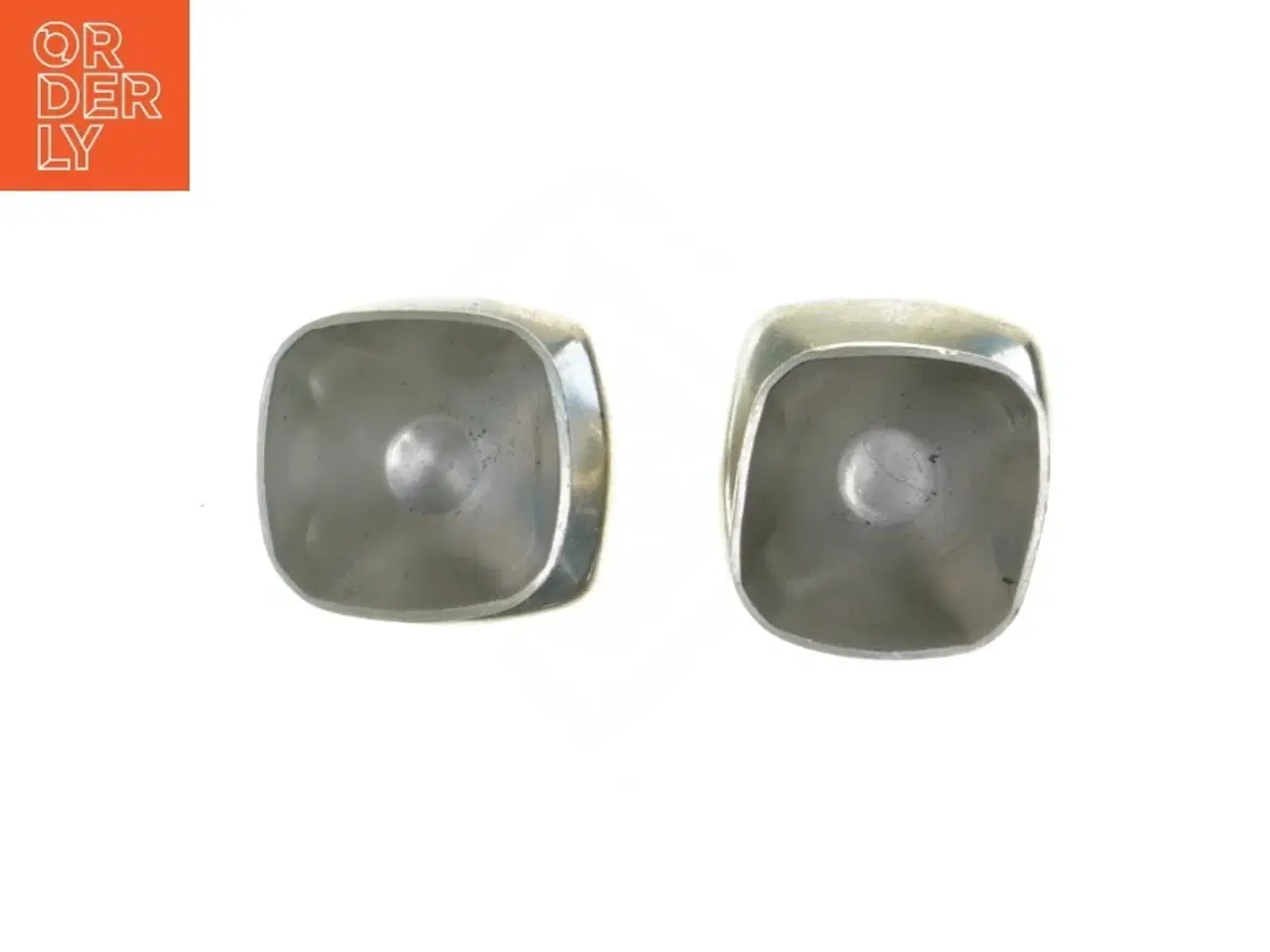 Billede 4 - Sæt af to små sølvbægre (str. 3,5x9 cm)