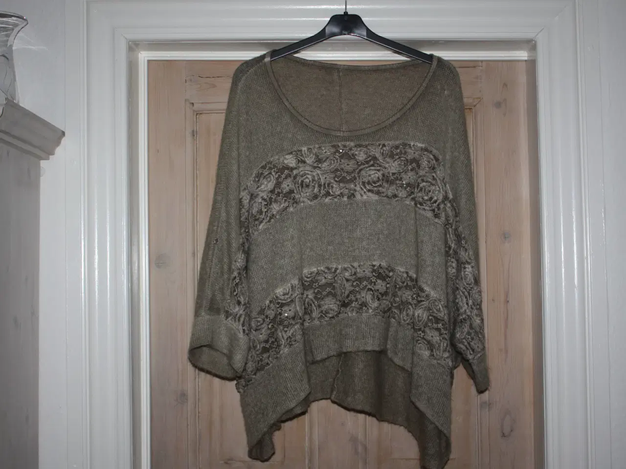 Billede 1 - Bluse made in Italy str. L 30% mohair 70% polyeste