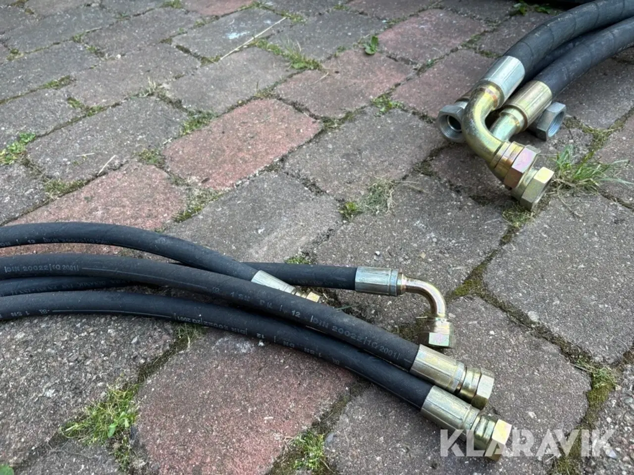 Billede 5 - Hydraulik slanger 4 stk
