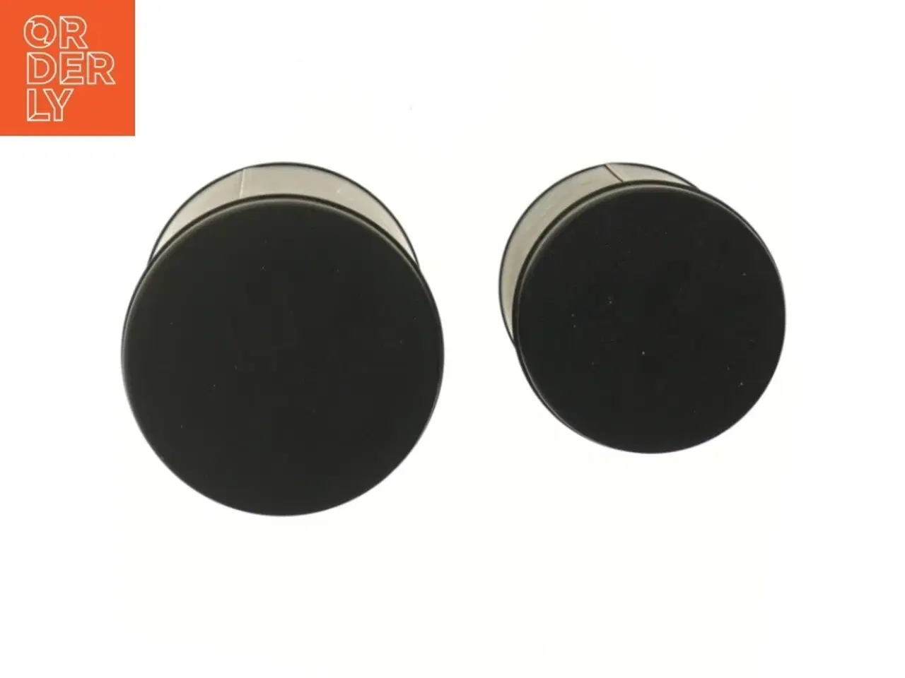 Billede 3 - Sorte dåser med låg (str. Ø 10 og 11,5 cm længde 12,5 og 18 cm)