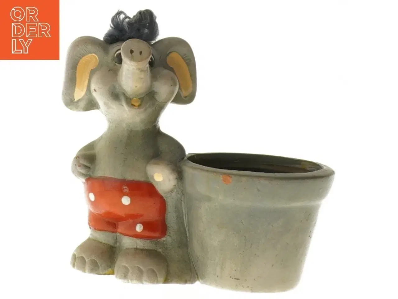 Billede 1 - Keramisk blomsterkrukke (str. 13x13 cm)