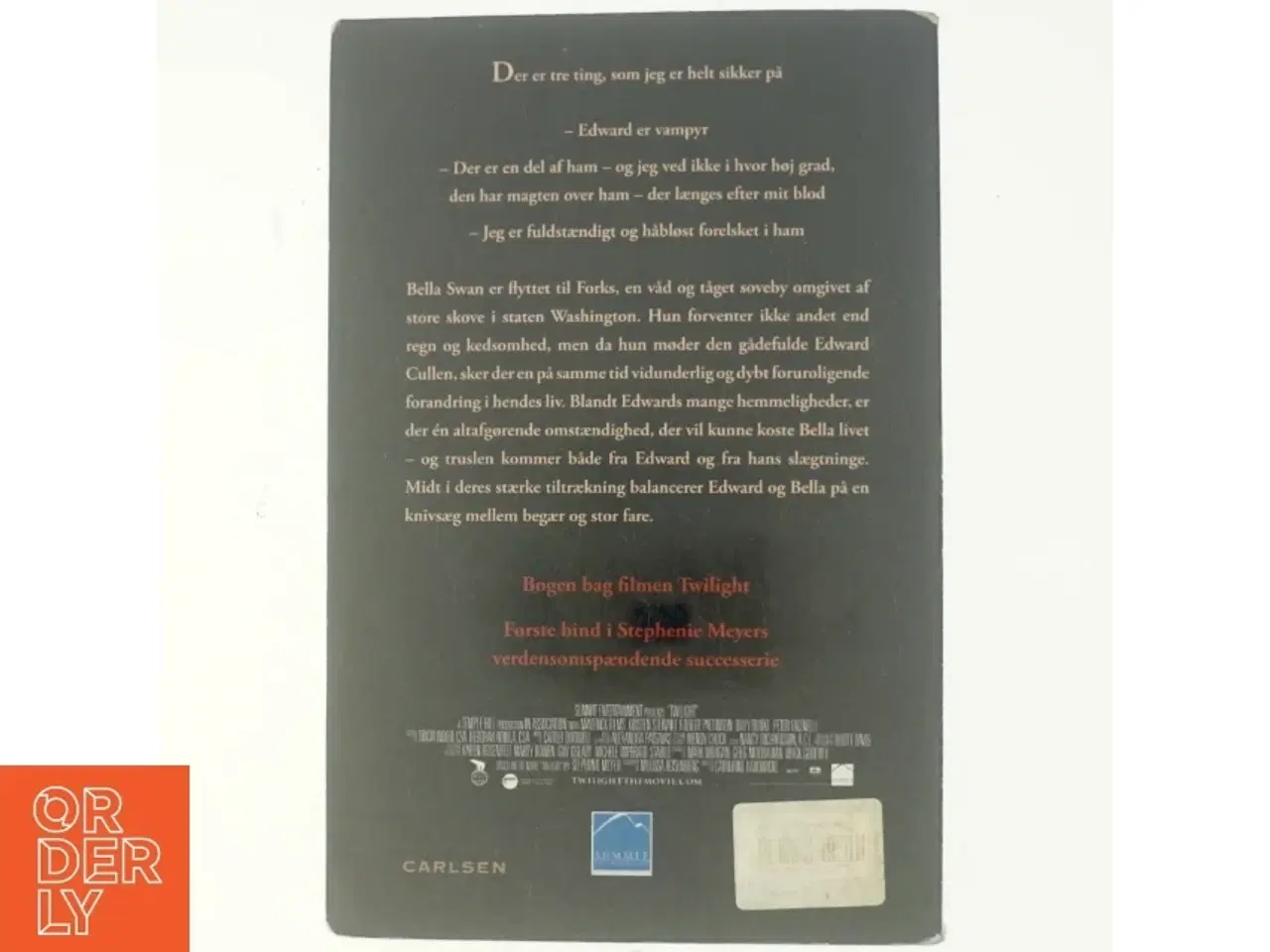 Billede 3 - Tusmørke af Stephenie Meyer (Bog)