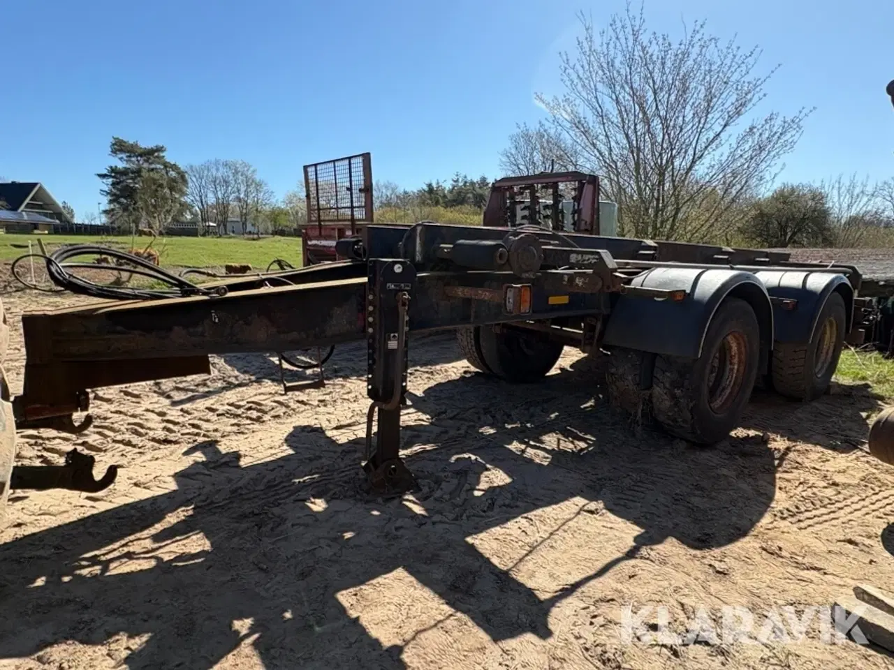 Billede 1 - Anhænger med wirehejs