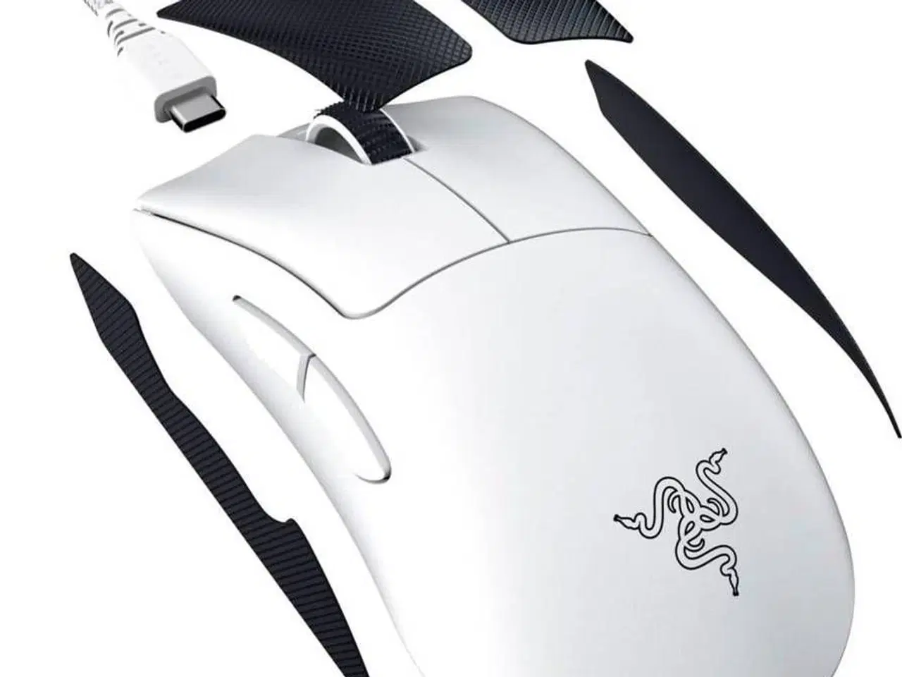 Billede 5 - Razer DeathAdder V3 Pro Hvid med Superglide Glass 