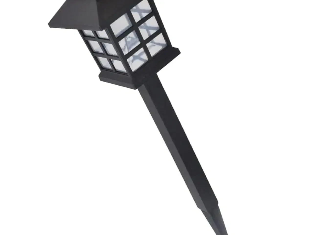 Billede 3 - Soldrevet LED lampesæt med spyd 12 stk. 8,6 x 8,6 x 38 cm