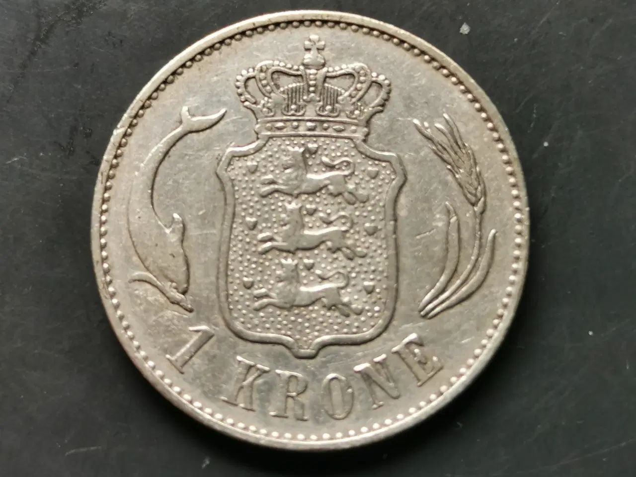 Billede 2 - Lækker 1 kr 1898