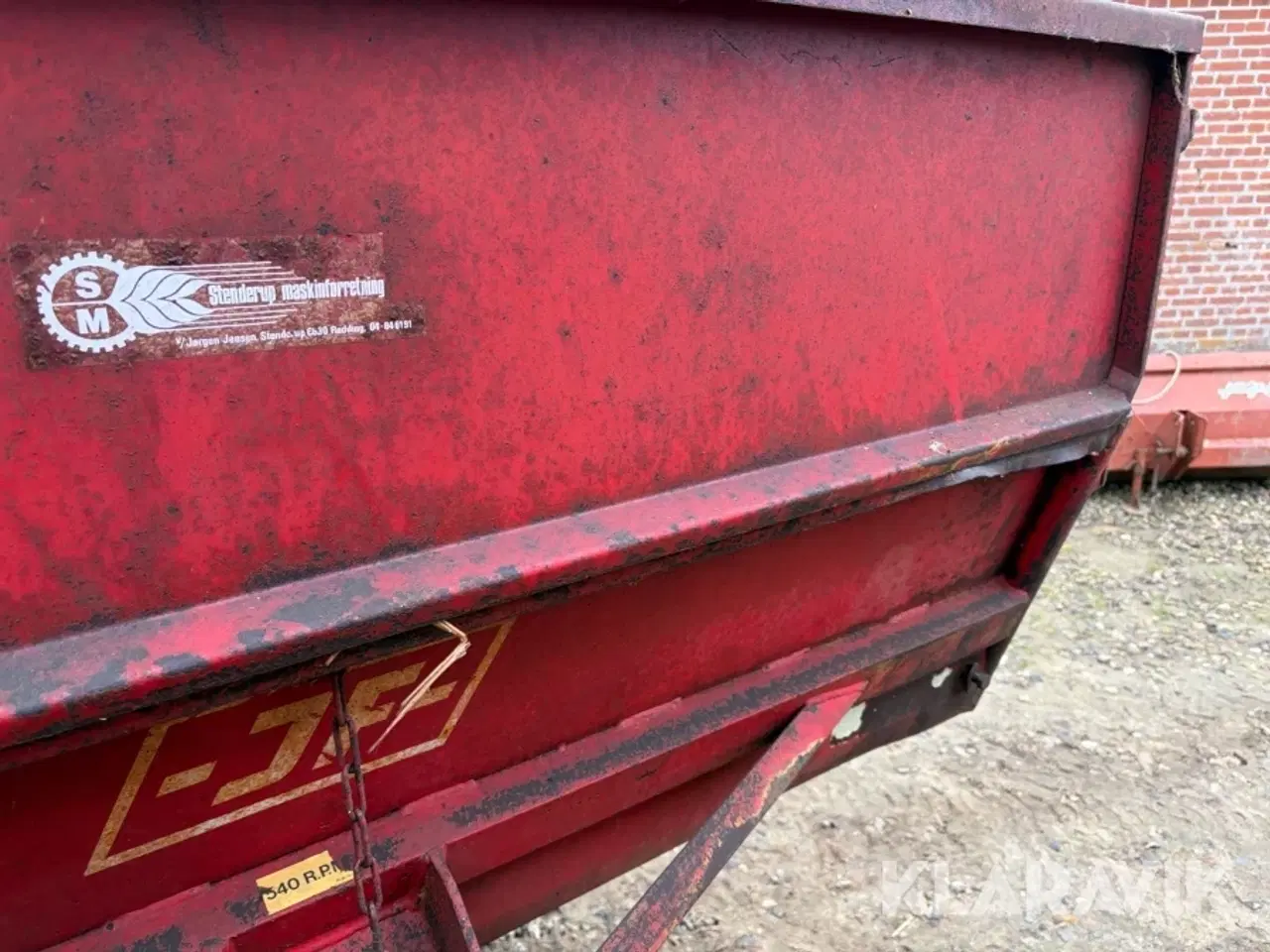 Billede 10 - Møgspredervogn JF AV 50