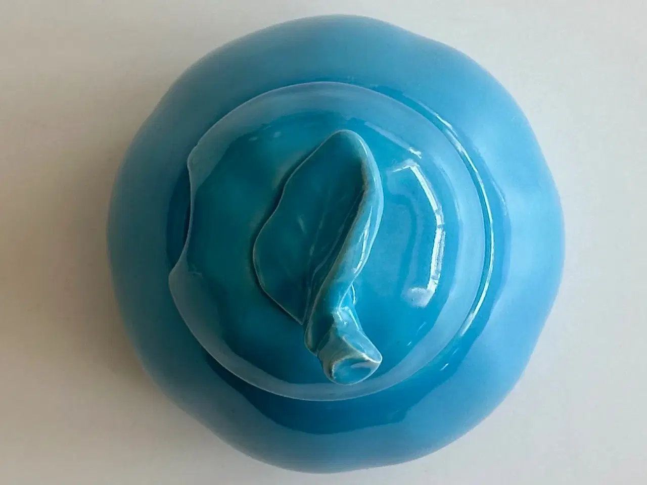 Billede 6 - Lågkrukke, Guldkroken Hjo, blå pære