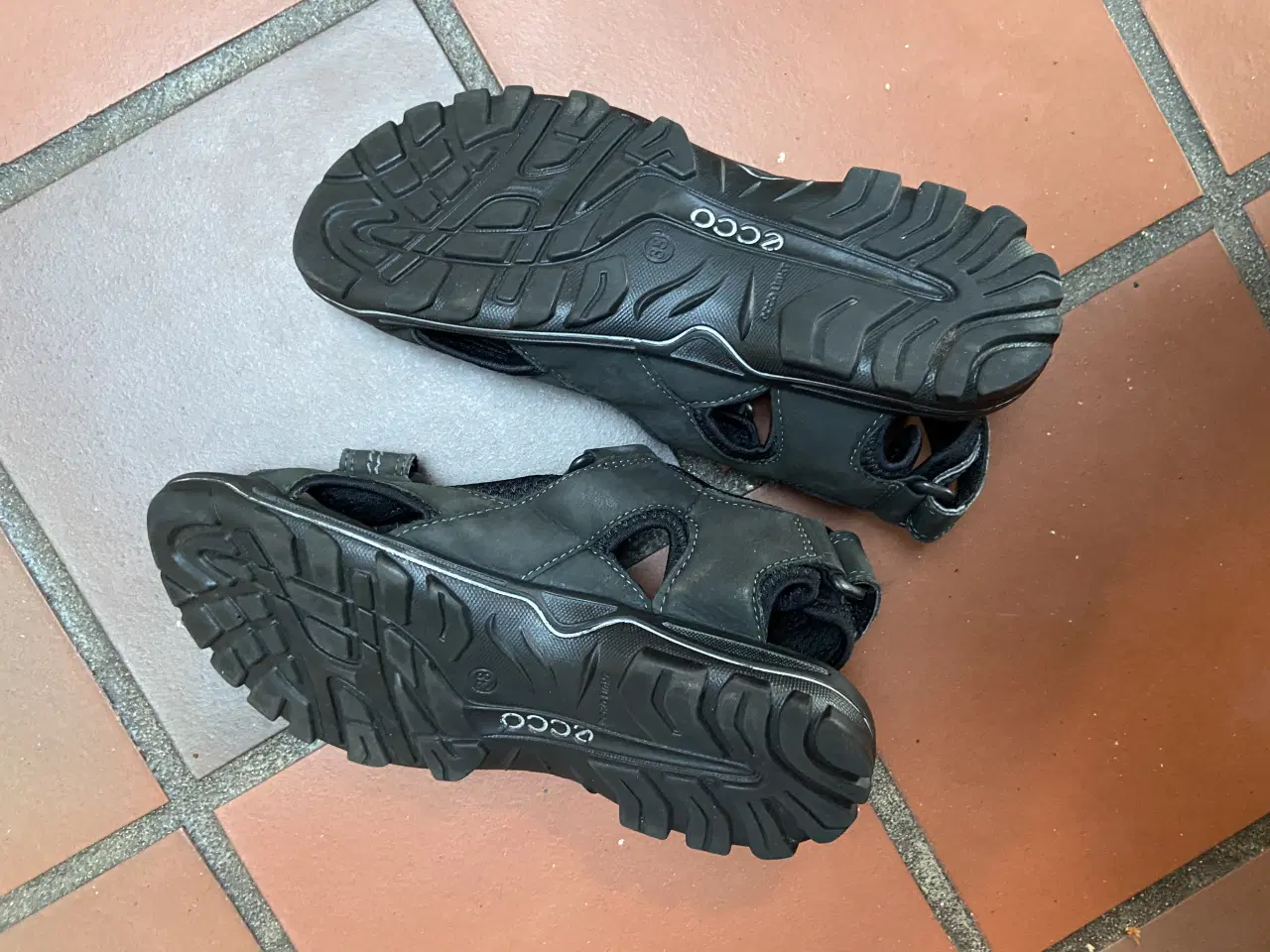 Billede 2 - Ecco sandaler sorte str 38 