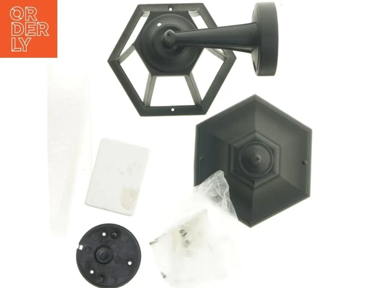 Billede 6 - Sort udendørslampe fra Biltema