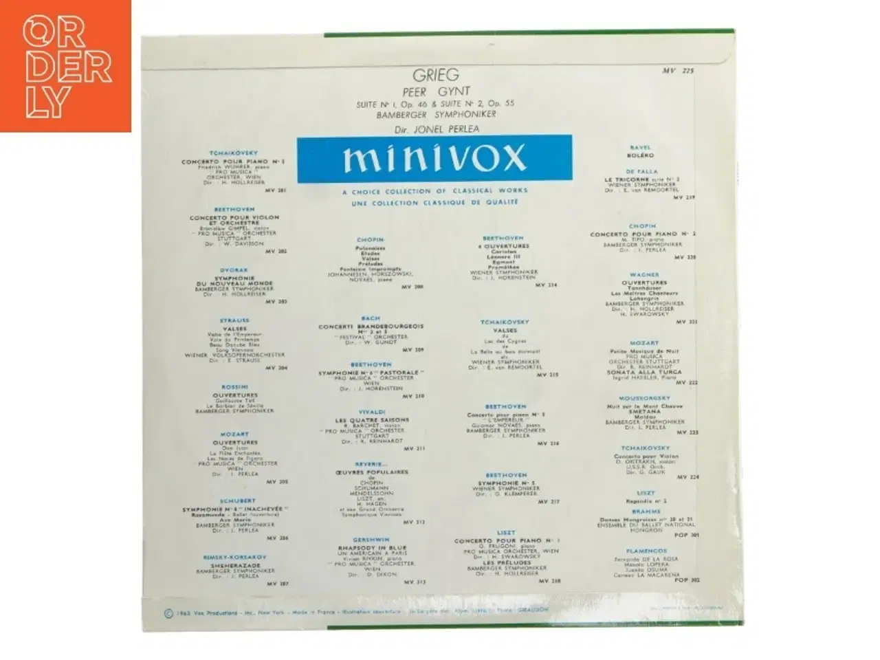 Billede 2 - Grieg Peer Gynt; Suite No. 1 & 2 LP