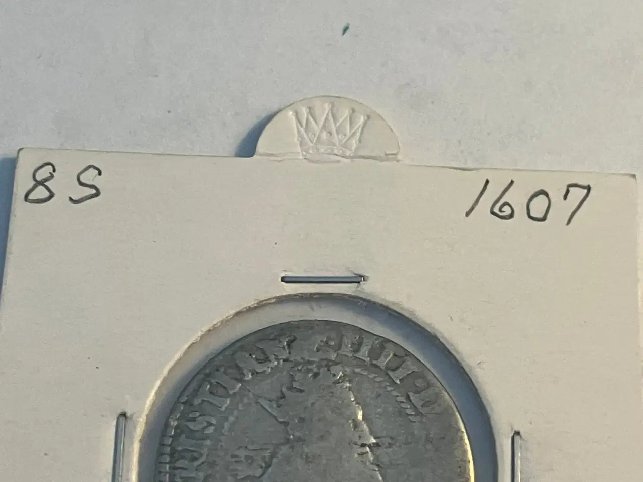 Billede 2 - 8 skilling 1607 Denmark
