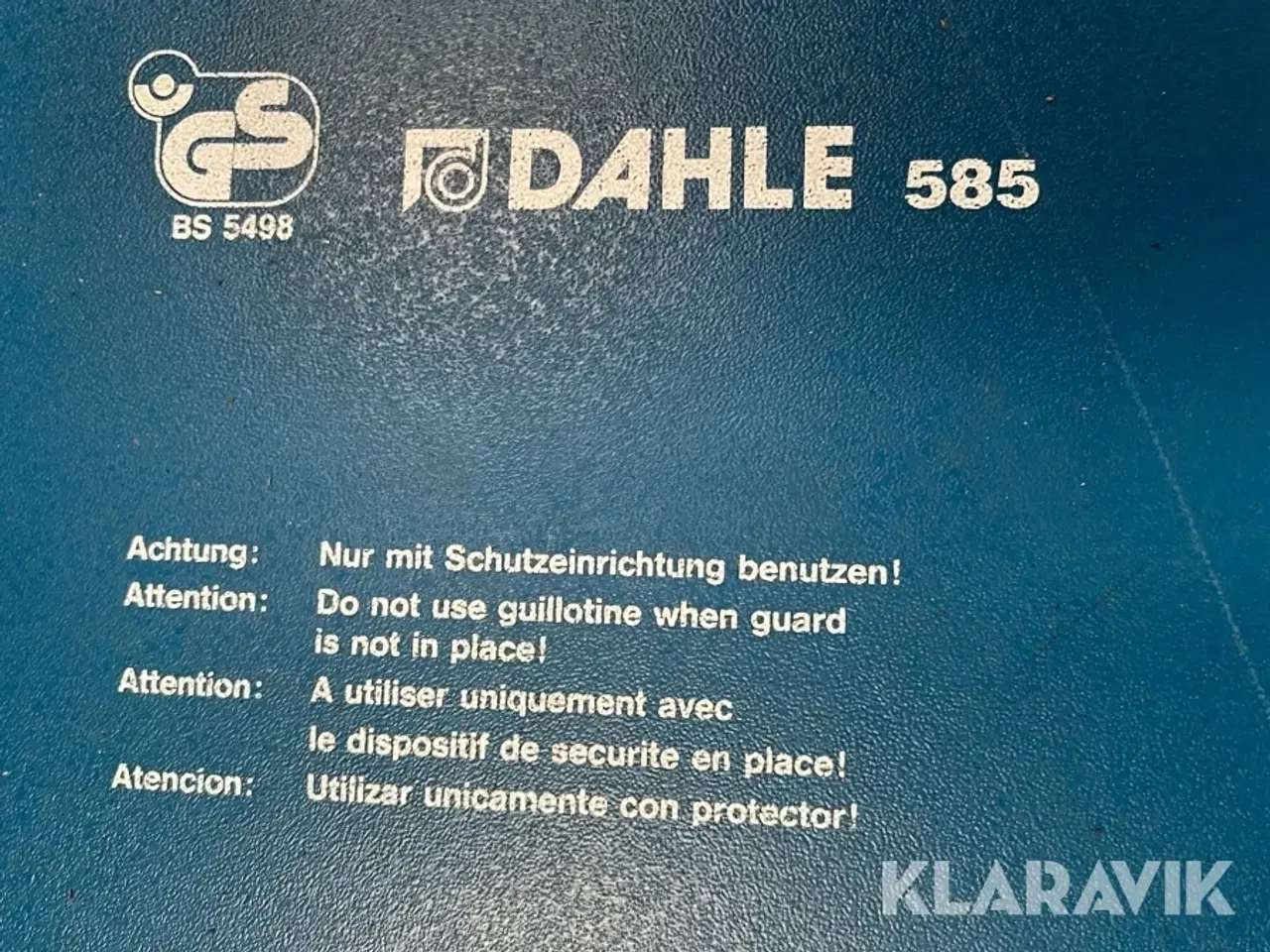 Billede 11 - Papir/katong skære DAHLE