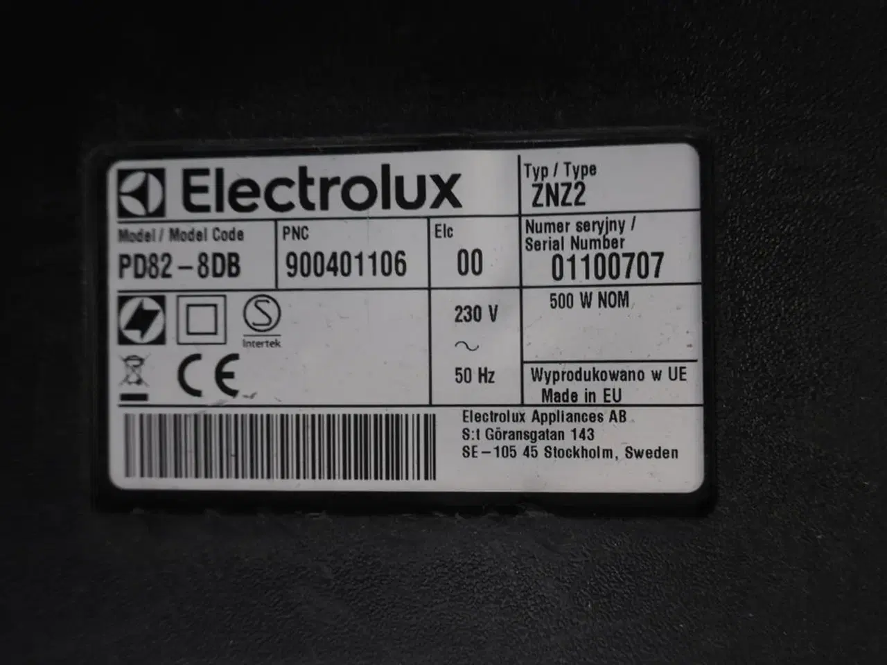 Billede 3 - Støvsuger ELECTROLUX PURE D8.2