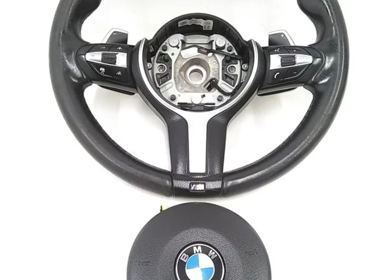 Billede 9 - M Sportsrat læder med paddelshift - BMW ///M-sport (Airbag medfølger) K26117 F12 F13 F06 GC F10 LCI F11 LCI F07 GT LCI F06 GC LCI F12 LCI