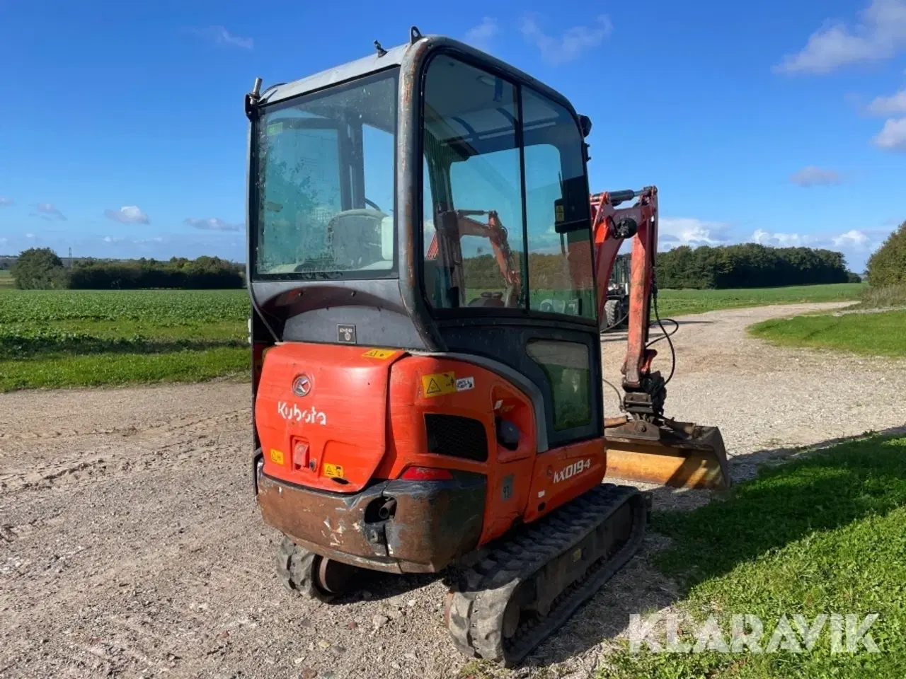 Billede 5 - Gravemaskine Kubota KX019-4 med Tiltfunktion