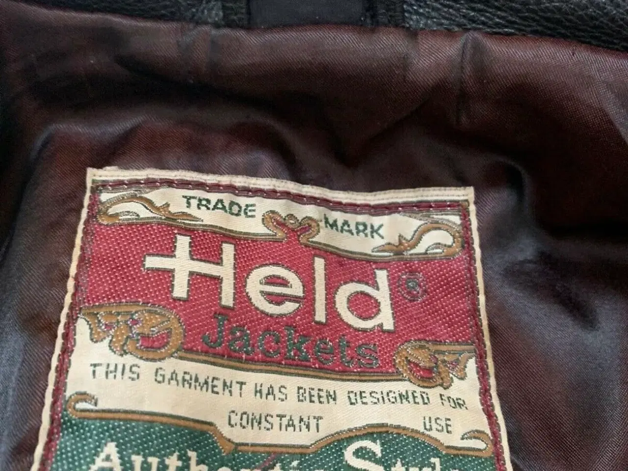 Billede 4 - TOP kvalitet Held læder jakke