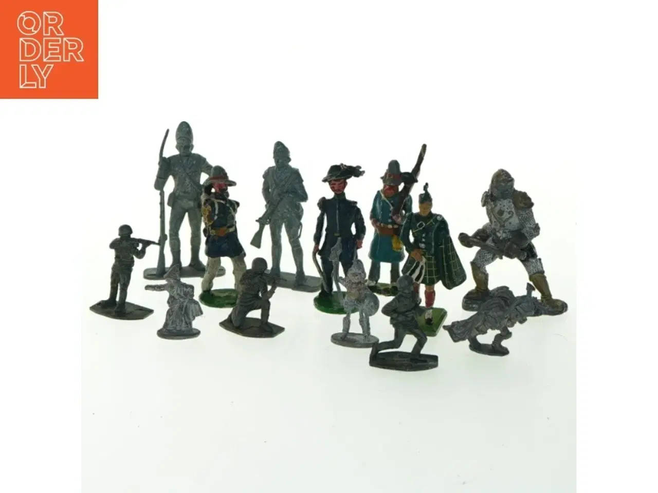 Billede 1 - Vintage tinsoldater (str. 7 cm)