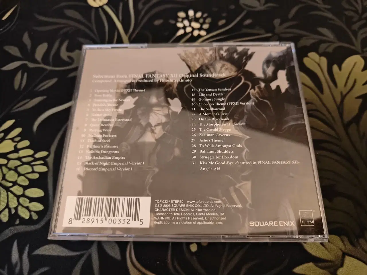 Billede 2 - Final Fantasy XII - Original Soundtrack