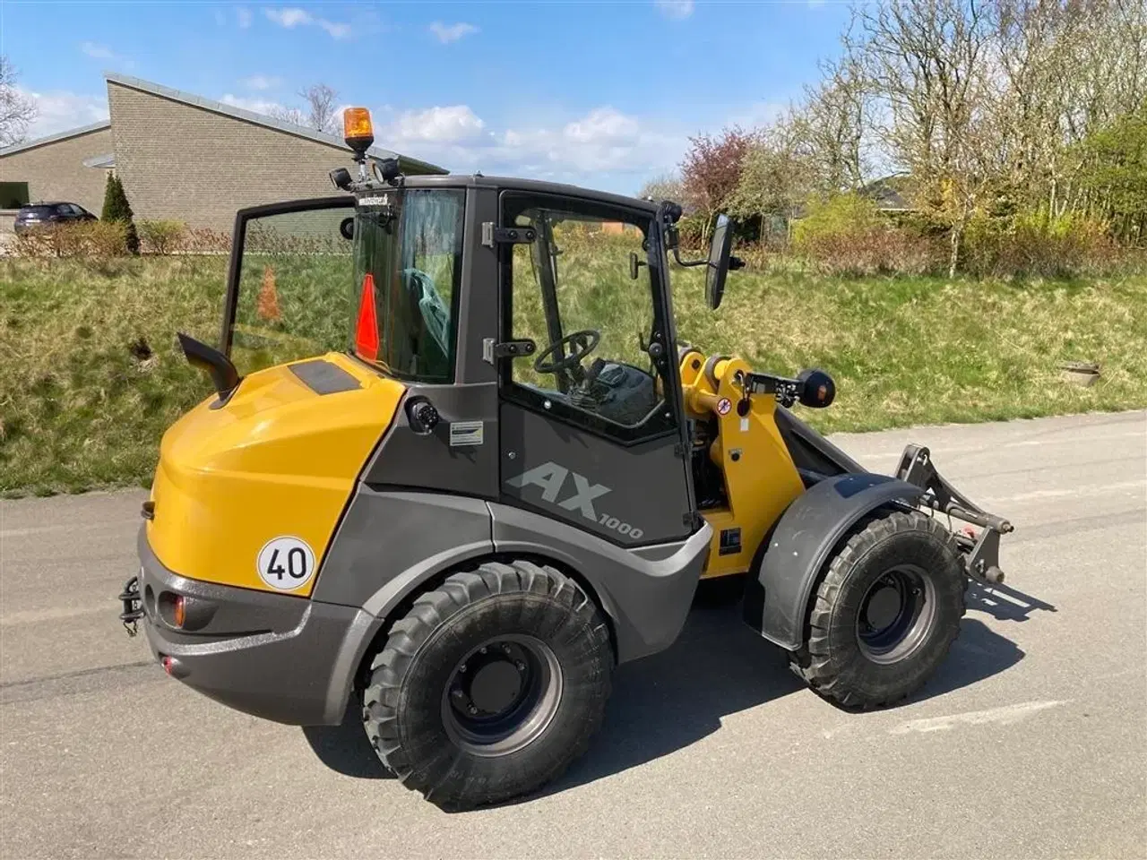 Billede 18 - Mecalac AX 1000 Monobom med hydraulisk hurtigskift