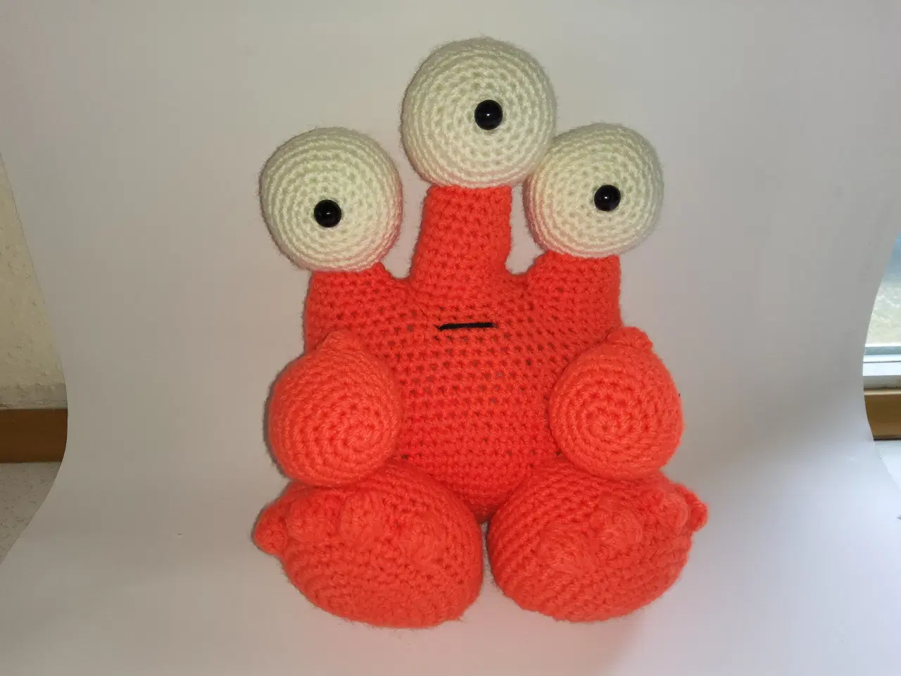 Billede 1 - Hæklet monster cyklop