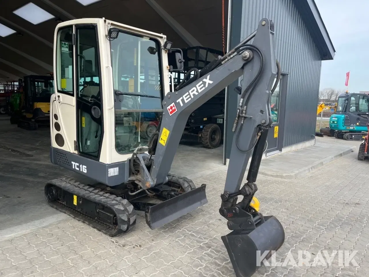 Billede 2 - Minigraver Terex TC16