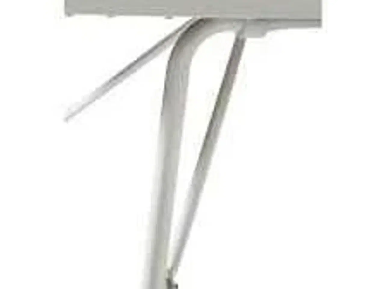 Billede 2 - Kerteminde teak havebord 180x90cm, hvidt stel