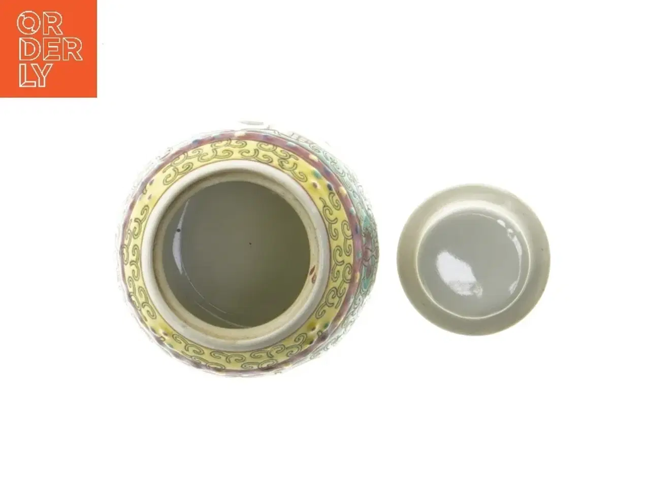 Billede 4 - Dekorativt porcelæns æg (str. 7,5 cm)