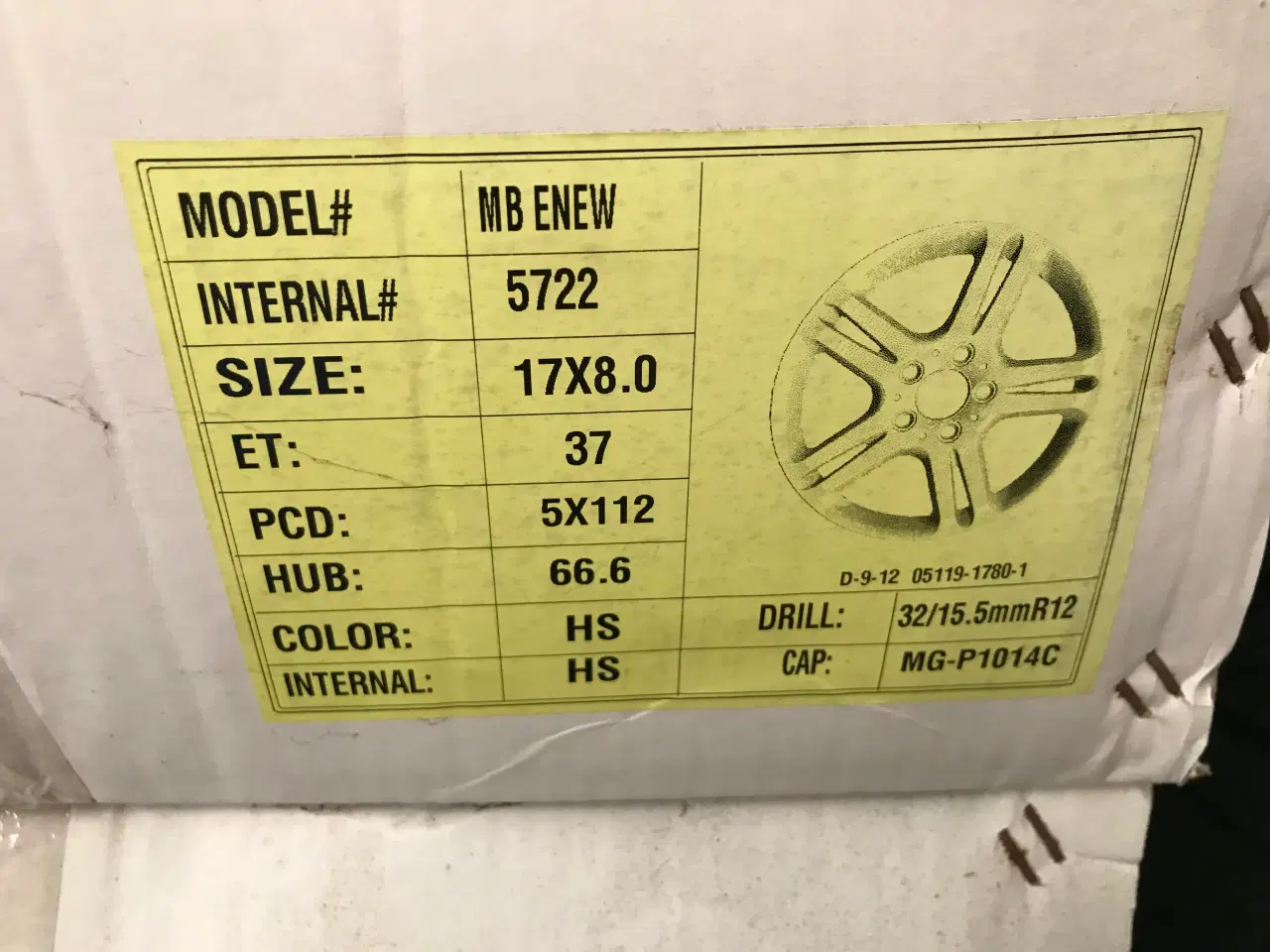 Billede 4 - Mercedes 17” nye alu