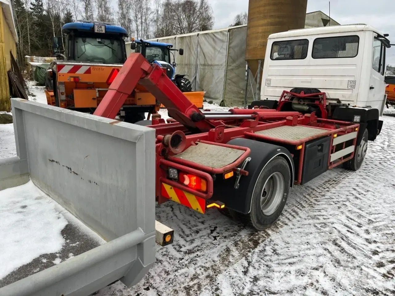 Billede 3 - Lastbil Mercedes-Benz kroghejsbil med container