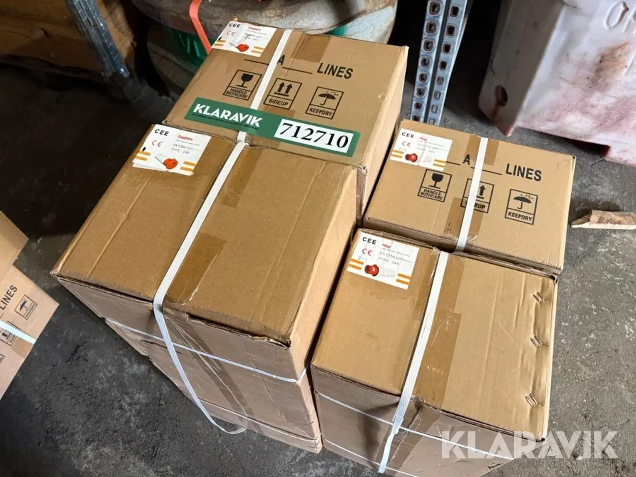 Billede 1 - CEE stik 5x125A - 20 stik af hver type