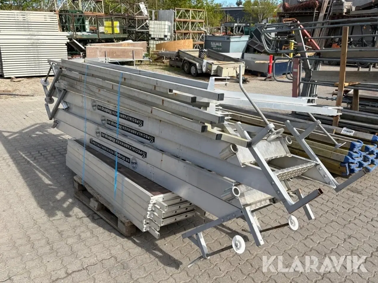 Billede 4 - Trapper Specielfabrikken Vinderup metal til skurvogn