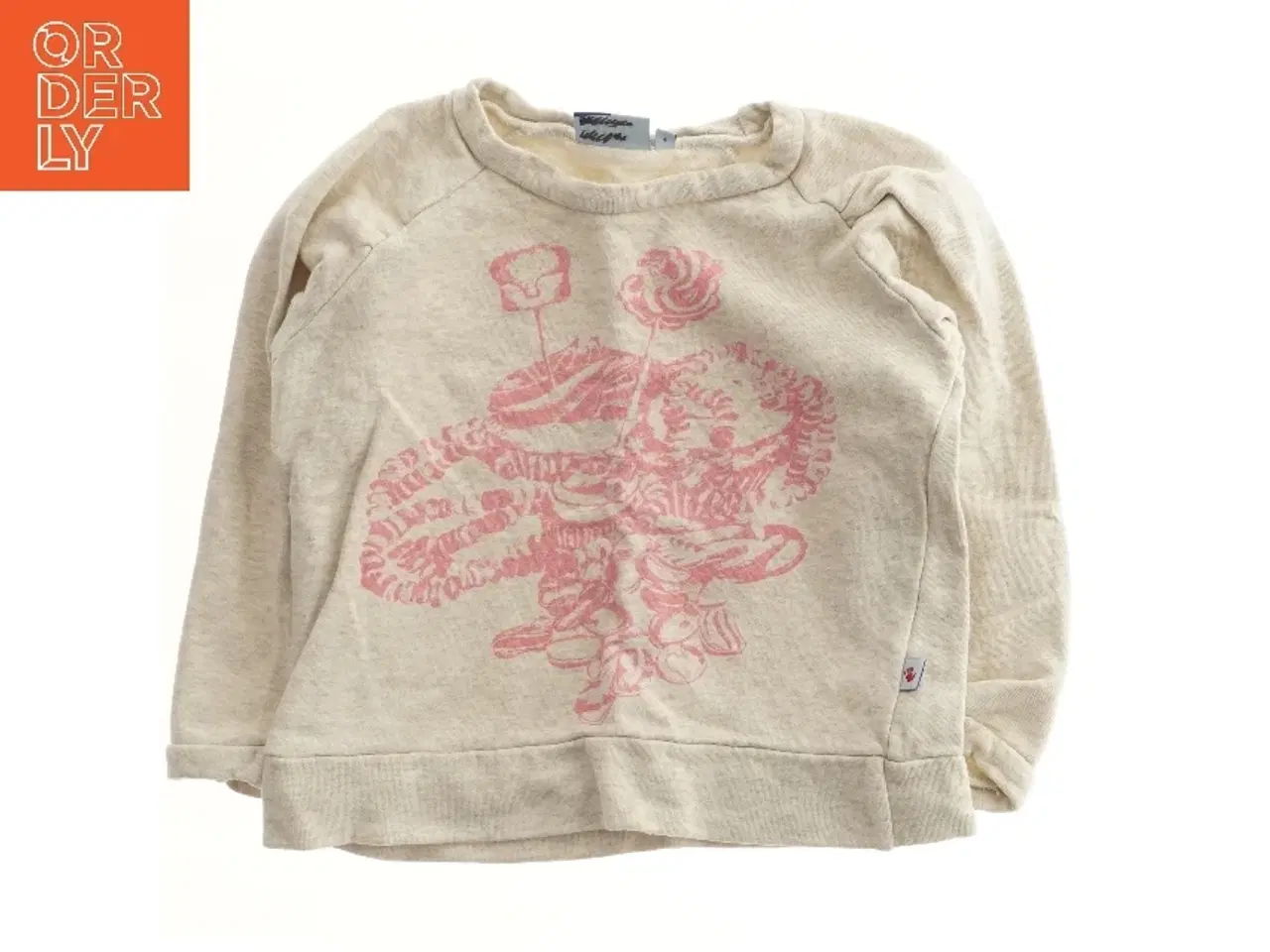 Billede 1 - Langærmet bluse med tryk fra Molo (str. 116)