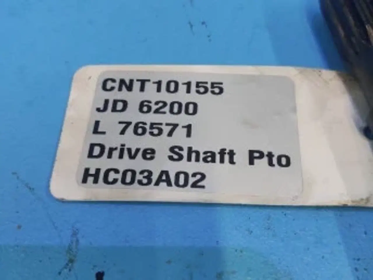 Billede 7 - John Deere 6200 drivaksel PTO L76571