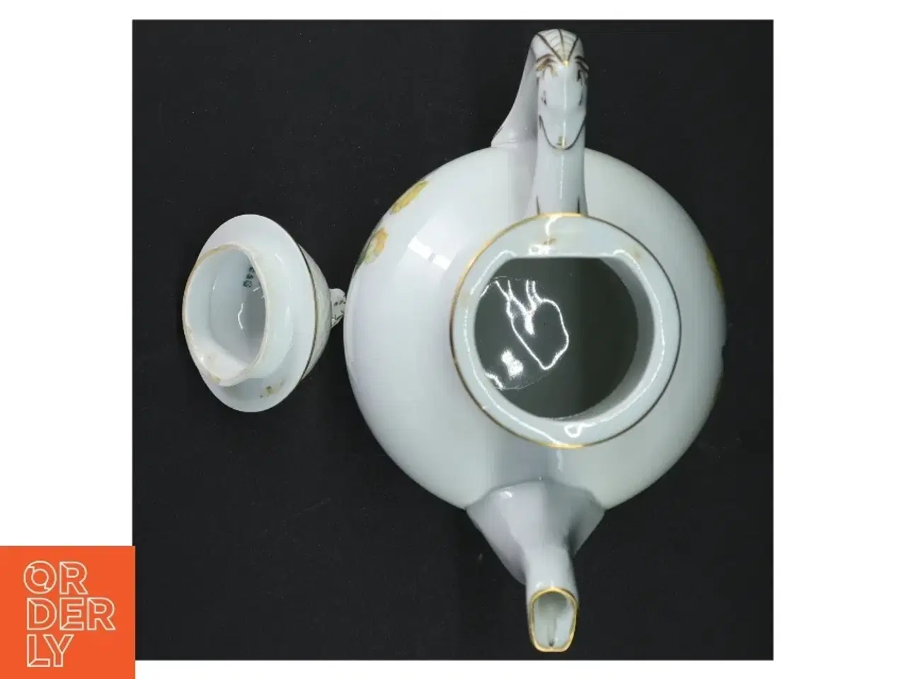 Billede 4 - Porcelæns kande med låg fra B&G (str. 25 cm)