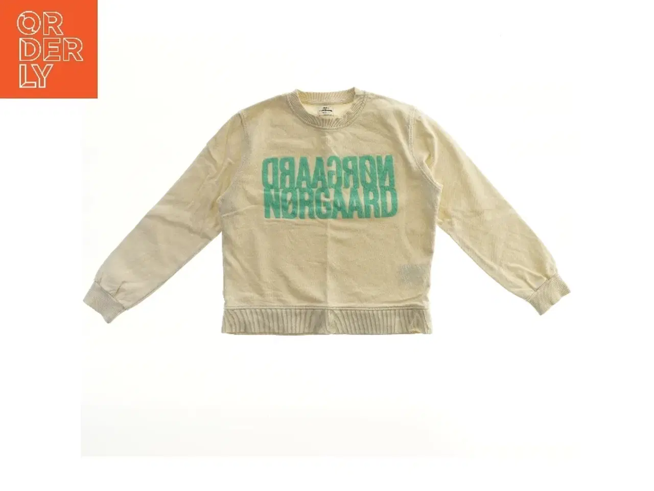 Billede 2 - Sweatshirt med tryk fra Mads Nørgaard (str. 140)